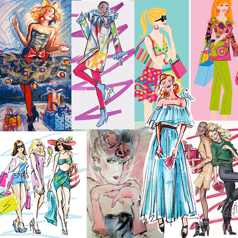 Event Fashion Sketching & Fashion Illustrations